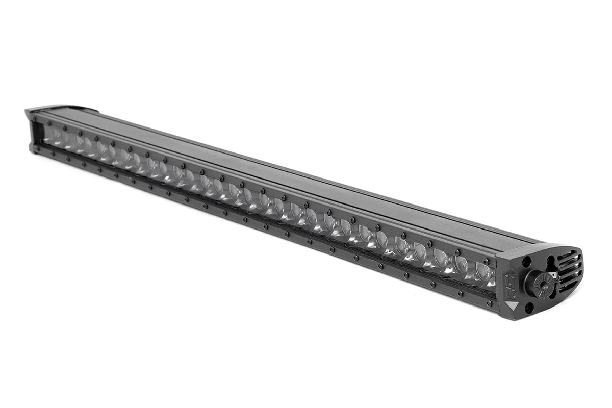 Rough Country - 30 Inch Black Series LED Light Bar - Single Row