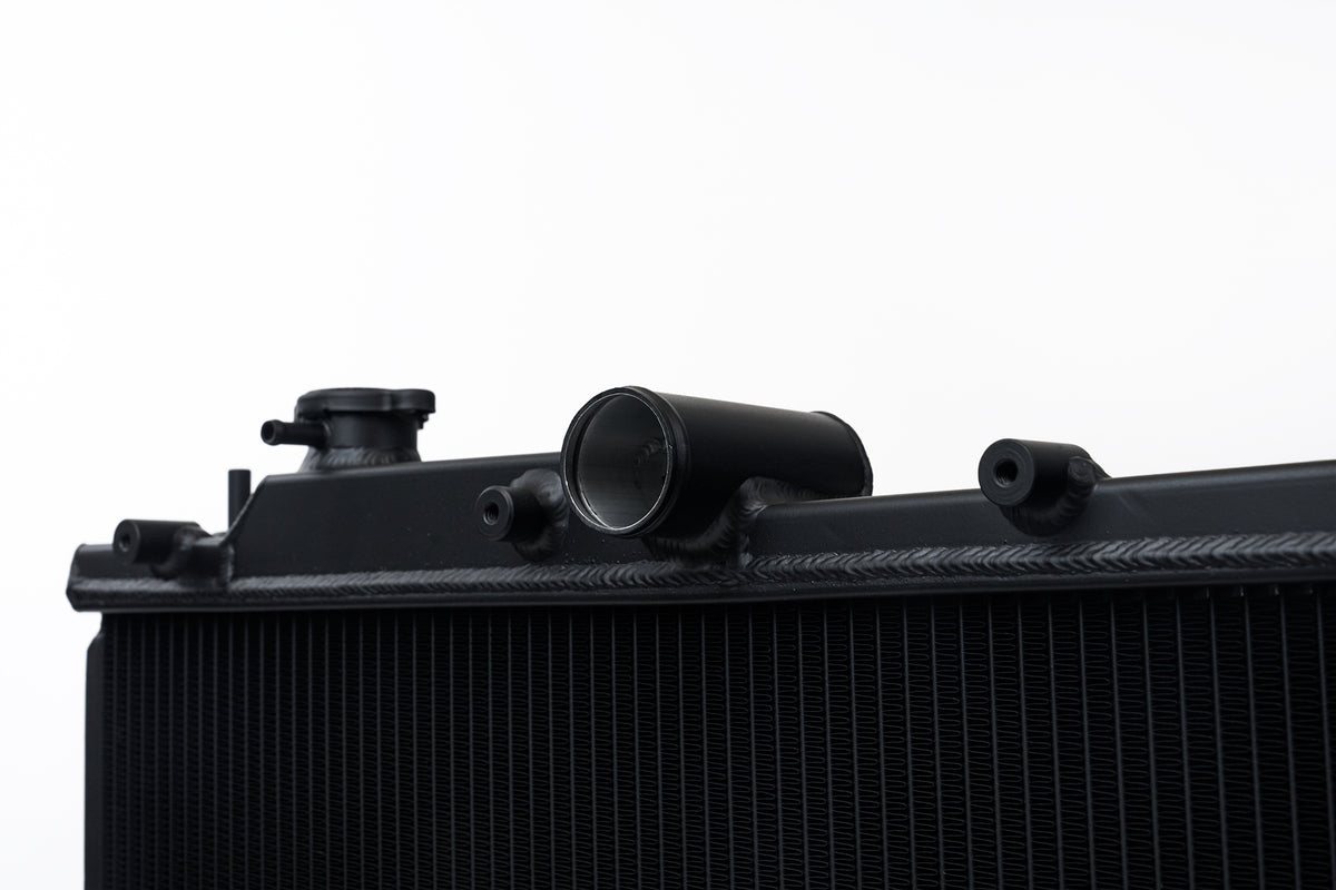 CSF 08-21 Subaru WRX/STI 2-Row 42mm Race-Spec All Aluminum Radiator - Black - 7095B