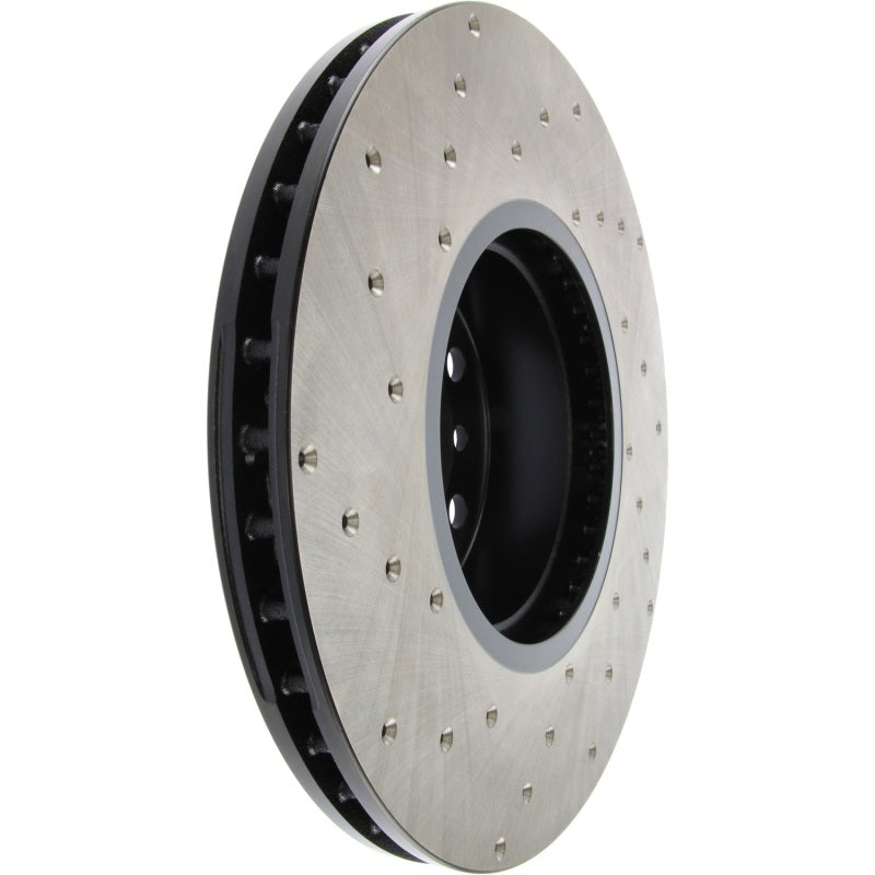 StopTech 14-20 BMW 2 Series Cryo Sport Drilled Front Left Rotor - 128.34140CL