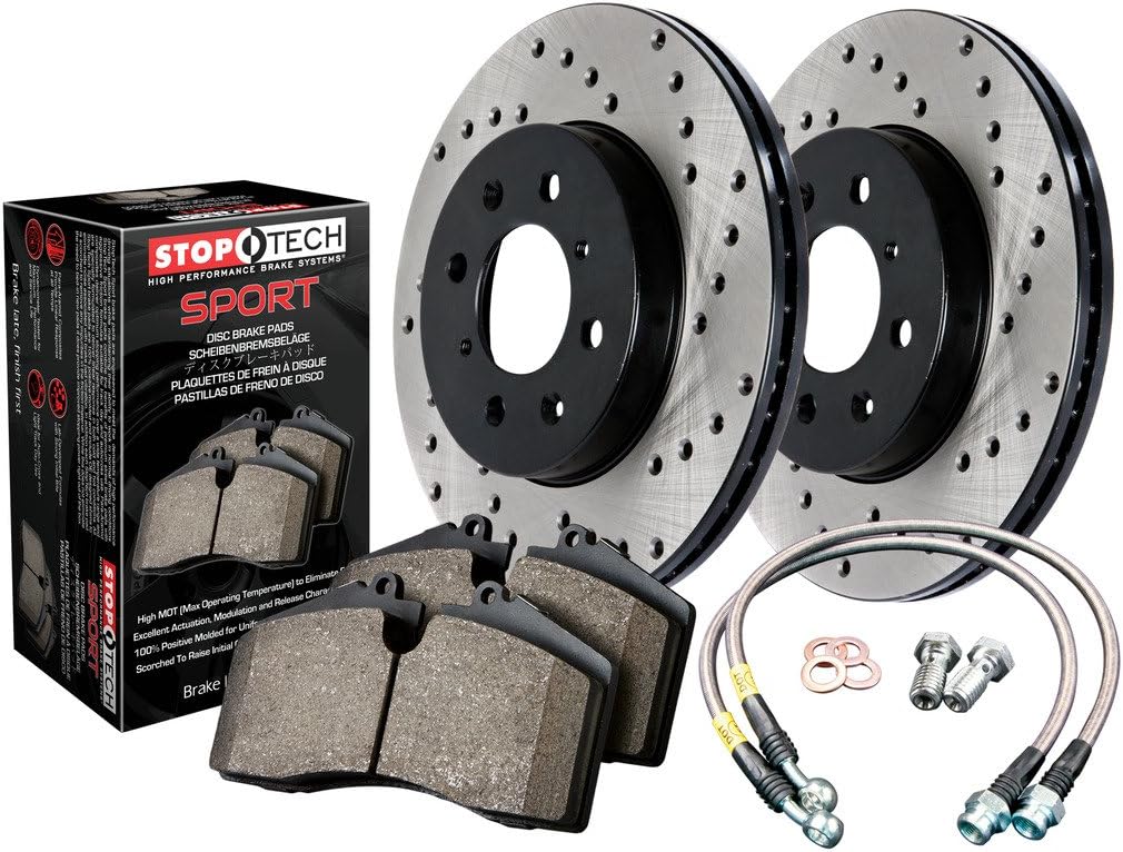 Sport Axle Pack Drilled Rotor, Rear - 979.33082R