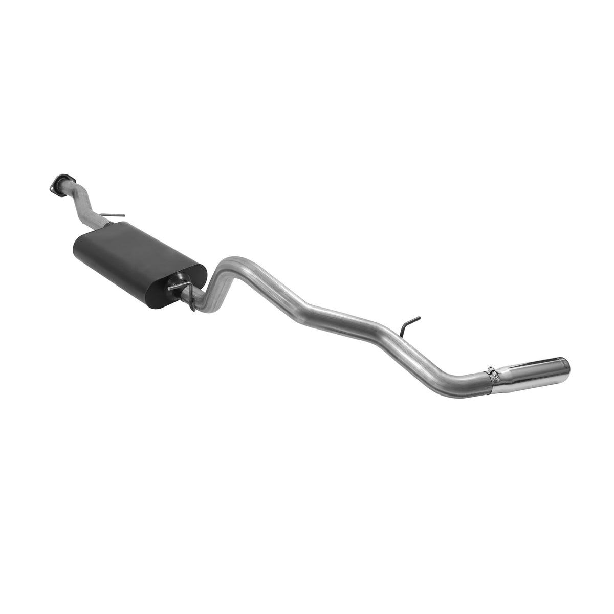 Flowmaster Force II Cat-Back Exhaust System - 2000-2006 Chevrolet Tahoe & More - S.O.S. - 3.5"x12" - Stainless Steel - 817344 - 4