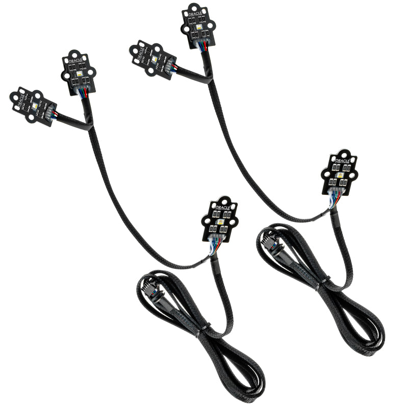 Oracle 20-21 GMC Sierra 2500/3500 HD RGB+W Headlight DRL Kit - ColorSHIFT w/o Cntrl SEE WARRANTY - 1451-334