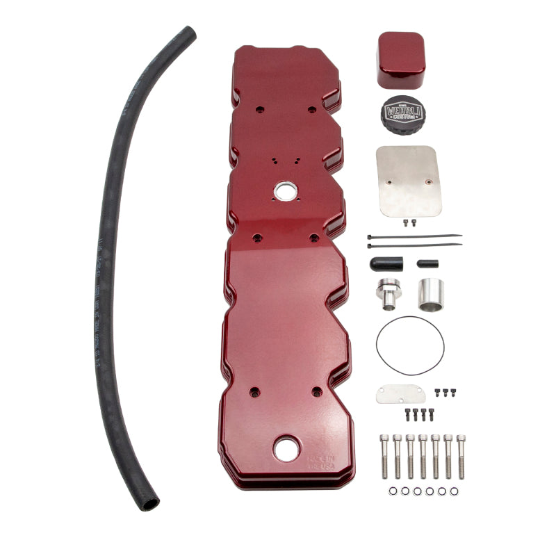 Wehrli 03-05 Cummins 5.9L WCFab X D&J Precision Billet Valve Cover - Illusion Blueberry - WCF100330-IBB