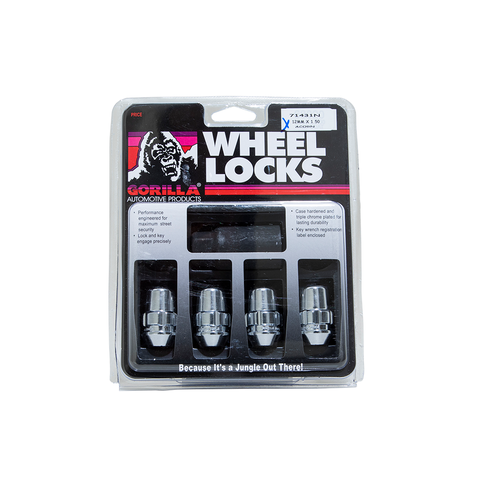 Gorilla Automotive - Gor Lock Acorn 12-1.50 CHR 3/4" Hex Clm - 71431N
