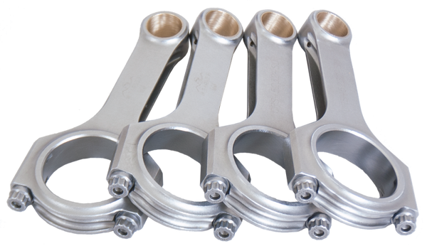 Eagle Subaru EJ18/EJ20 4340 H-Beam Connecting Rods (Set of 4) (Rods Longer Than Stock) - CRS5232S3D by Eagle - front view
