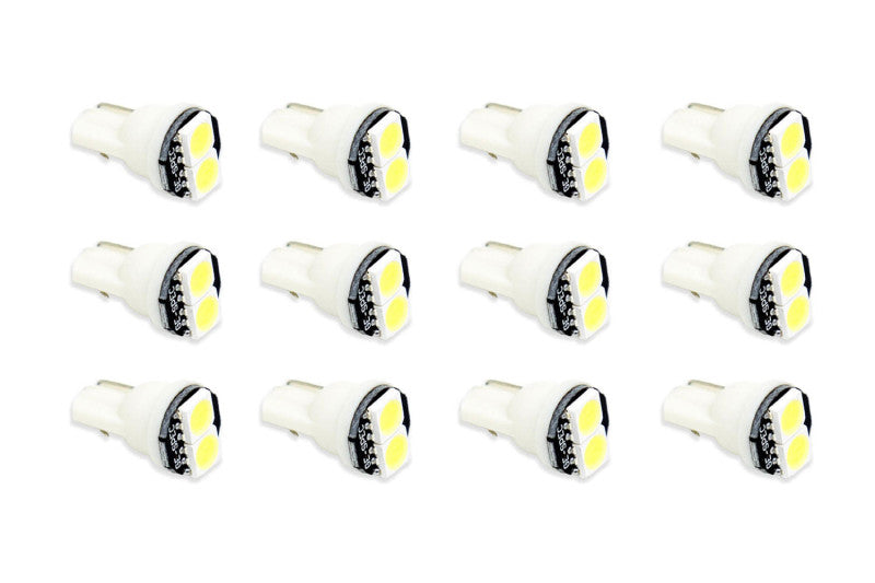 Diode Dynamics 194 LED Bulb SMD2 LED Warm - White Set of 12 - DD0035TW
