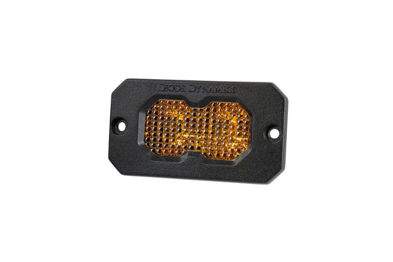 Diode Dynamics C2 2.0 Max Yellow Flood Flush ABL (Single) - DD8129S