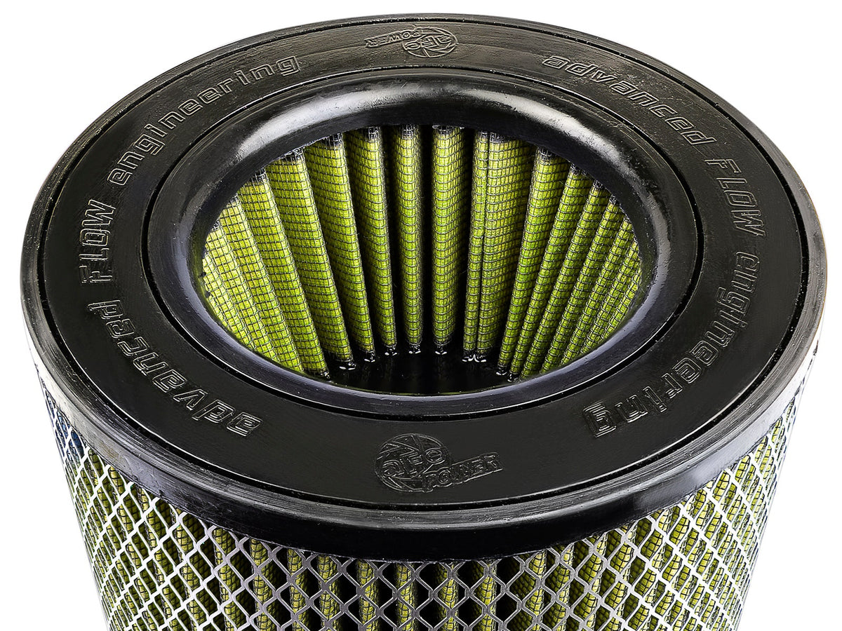 afe Magnum FORCE Intake Rplcmnt Air Filter 5-1/2 IN F x 9 IN B x 9 IN T x 7 IN H w/ Expanded Metal - 72-91128