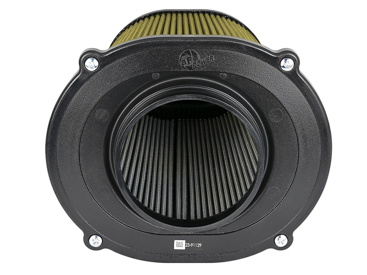 aFe Quantum Pro-Guard 7 Air Filter Inverted Top - 5in Flange x 9in Height - Oiled PG7 - 72-91129