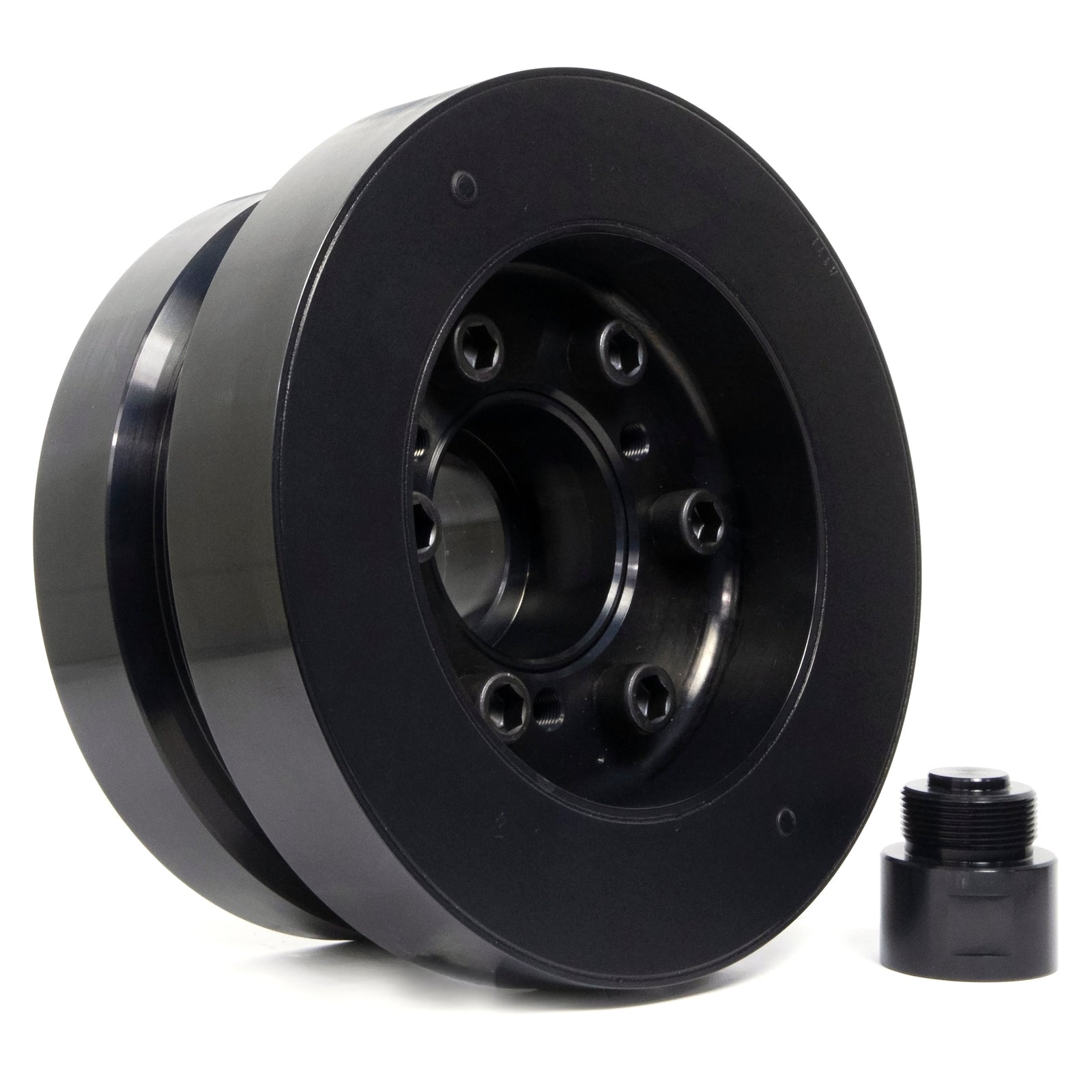 Fluidampr Ford PowerStroke 7.3L Early 1994-1997 Steel Externally Balanced Damper - 720221 for 1994-1997 Ford F 350 - front vi