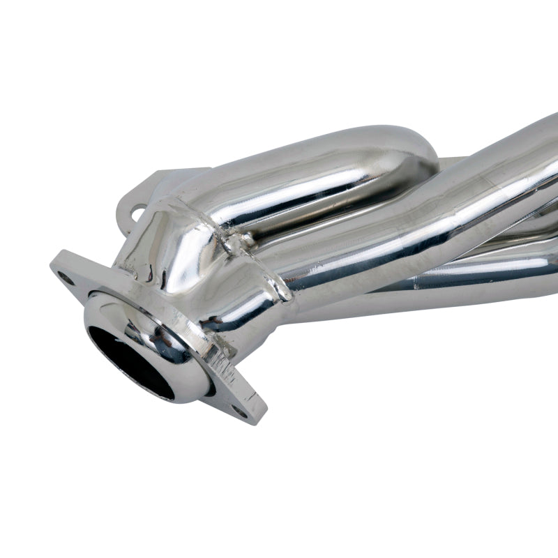 BBK 87-95 Ford F150 Truck 5.0 302 Shorty Unequal Length Exhaust Headers - 1-5/8 Silver Ceramic