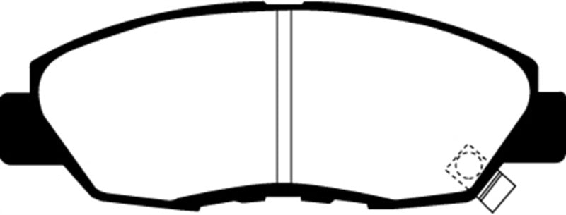 EBC 97 Acura CL 2.2 Ultimax2 Front Brake Pads - UD465