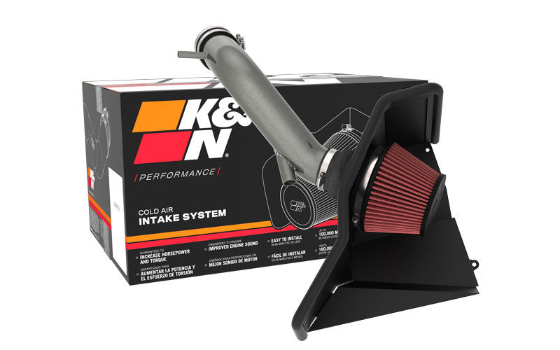K&amp;N 2022 Hyundai Elantra N 2.0L L4 Silver Typhoon Intake - 69-5329TC