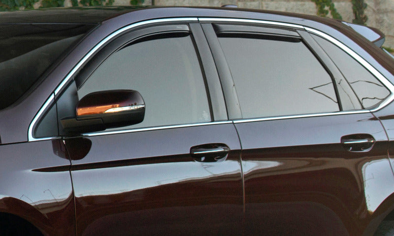 AVS 98-18 Lincoln Navigator Ventvisor In-Channel Front &amp; Rear Window Deflectors 4pc - Smoke - 194233