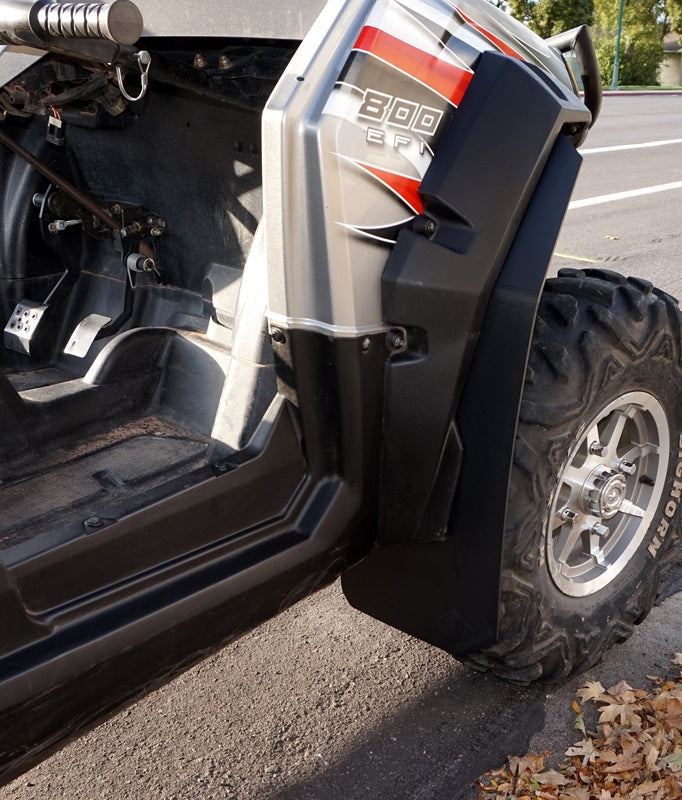 RokBlokz Polaris RZR S 800 MUD Edition Mud Flaps/Fender Extensions