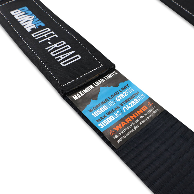 Borne Off-Road Tow Strap 3x30 - BNTW-3-30