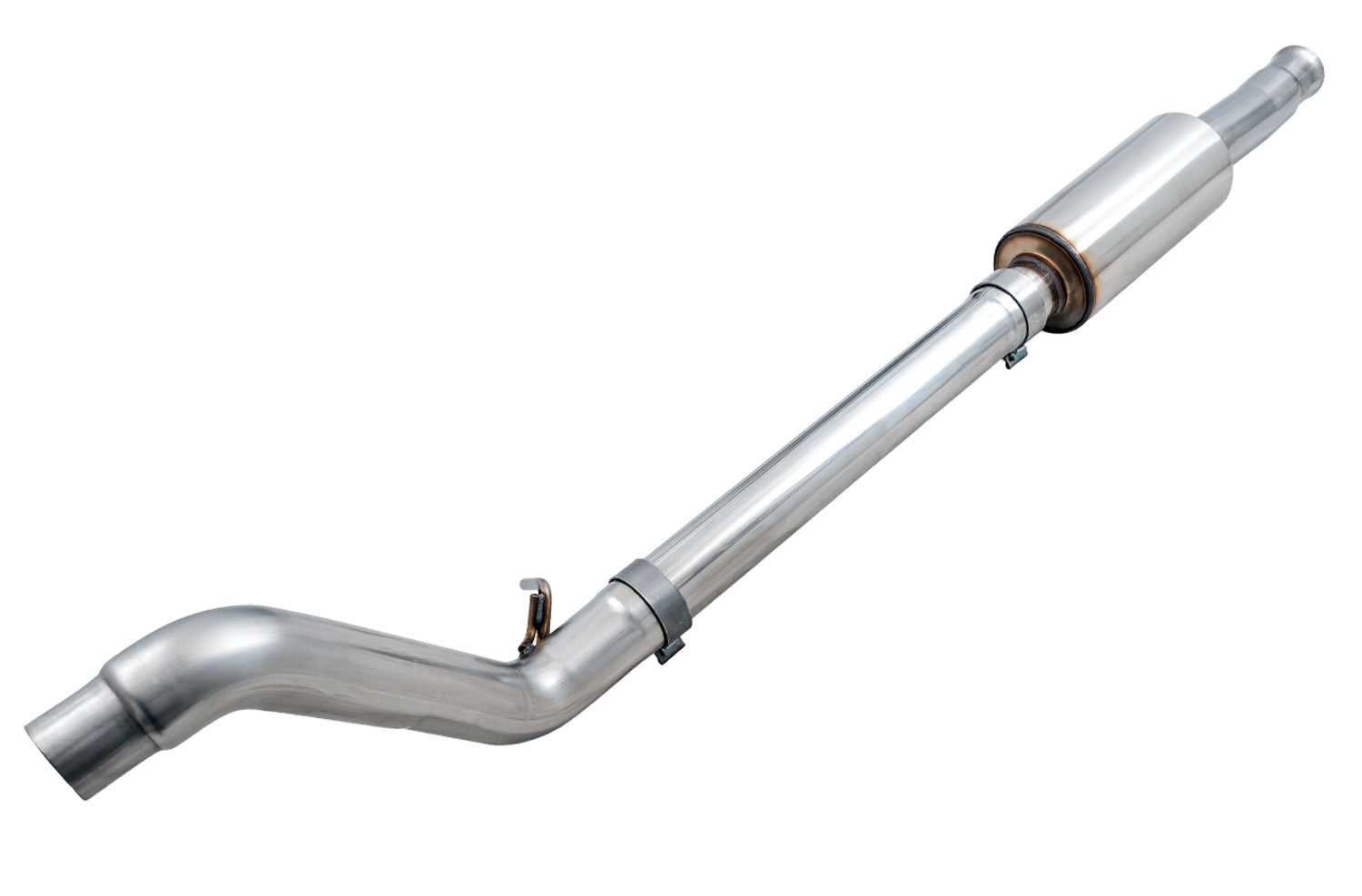 AWE Tuning 2018+ Jeep Wrangler JL/JLU 2.0T Resonated Mid Pipe - 3015-11003