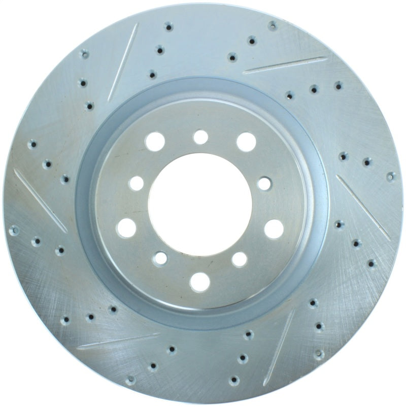 StopTech Select Sport 01-06 BMW M3 Slotted &amp; Drilled Front Right Rotor - 227.34059R