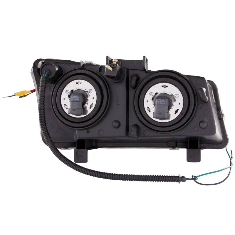ANZO 2003-2006 Chevrolet Silverado 1500 Projector Headlights w/ U-Bar Chrome - 111313