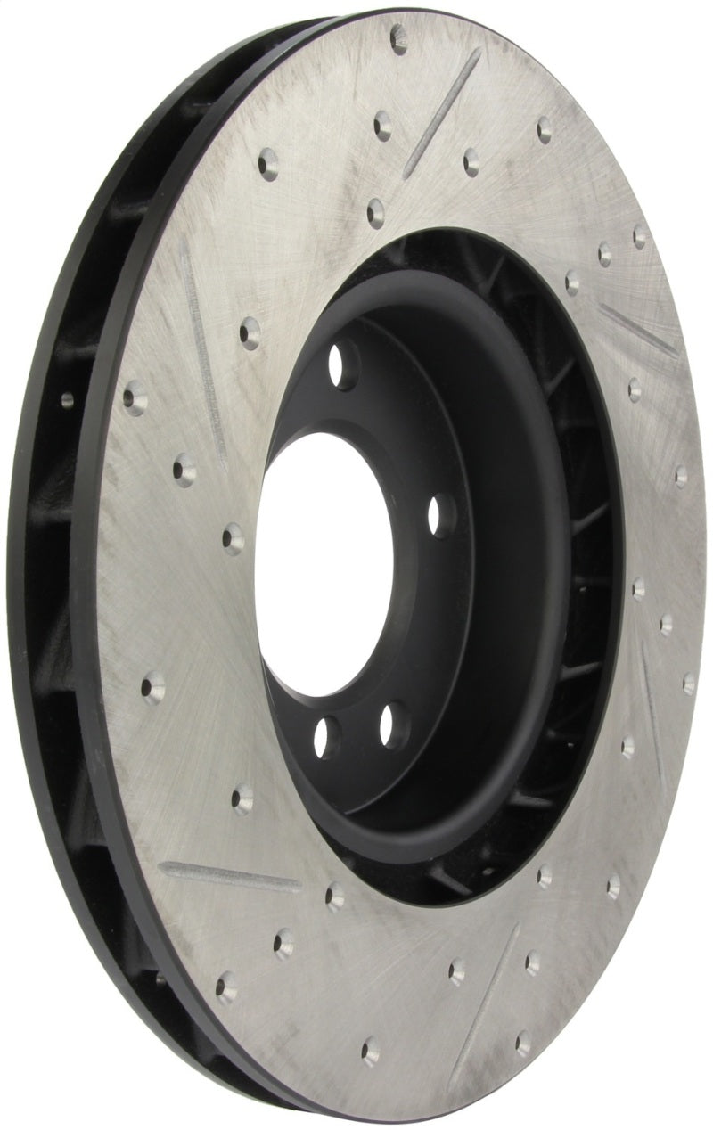 StopTech Slotted &amp; Drilled Sport Brake Rotor - 127.34038L
