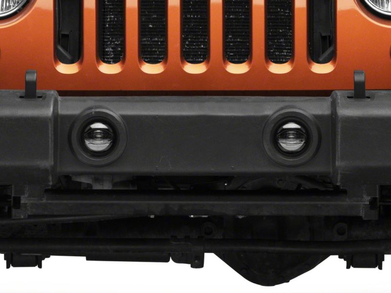 Raxiom 10-23 Jeep Wrangler JK &amp; JL Axial Series LED DRL Fog Lights - J127019