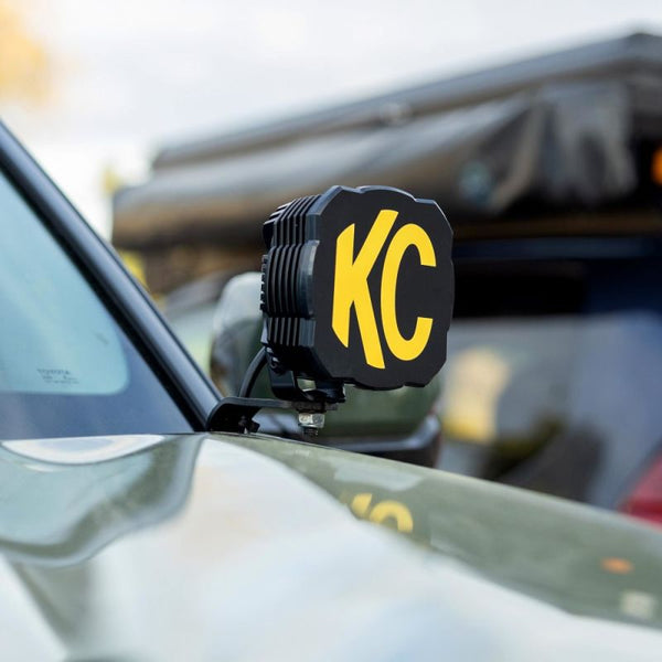 KC HiLiTES 2022+ Toyota Tundra / 2023+ Toyota Sequoia Ditch Mount Light Bracket Set - 7336 for 2022-2024 Toyota Tundra - fron
