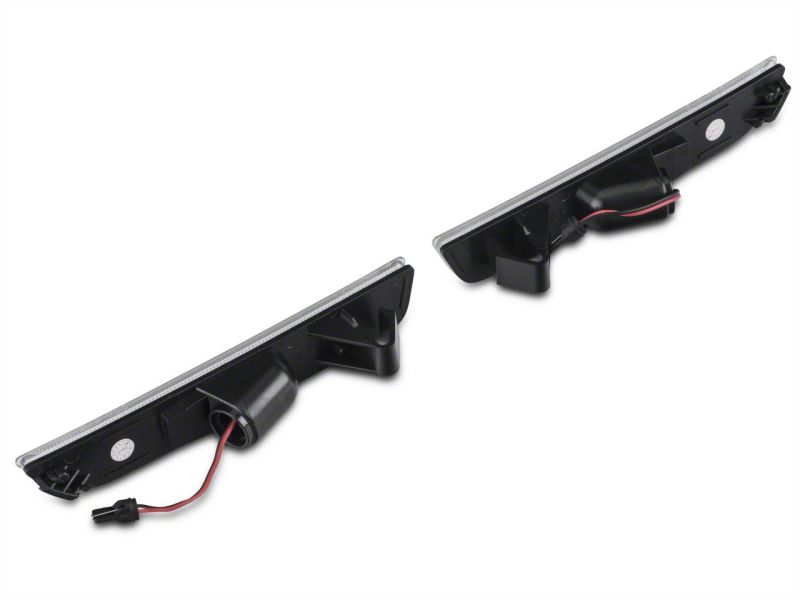 Raxiom10-14 Ford Mustang Axial Series LED Side and Quarter Marker Lights- Clear - 398335