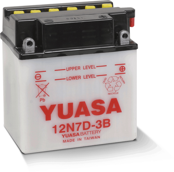 Yuasa 12N7D-3B Conventional 12 Volt Battery - YUAM227DB by Yuasa Battery