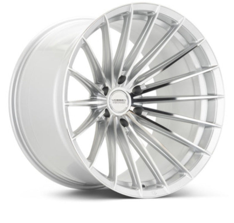 Vossen HFX-4 24x10 - 6x135 - ET25 - Deep Face - 87.1 - Silver Polished Wheel - HFX4-4F44