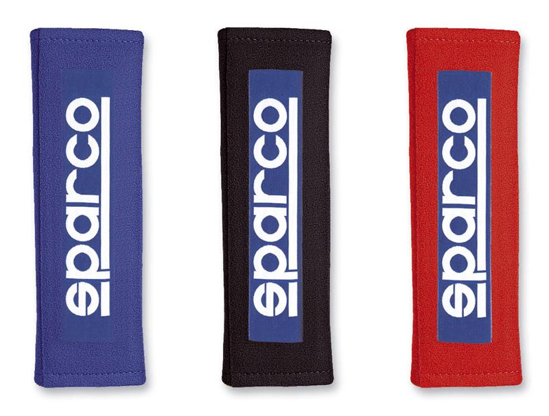 Sparco Belt Pad 3In Black Racing - 01098S3N