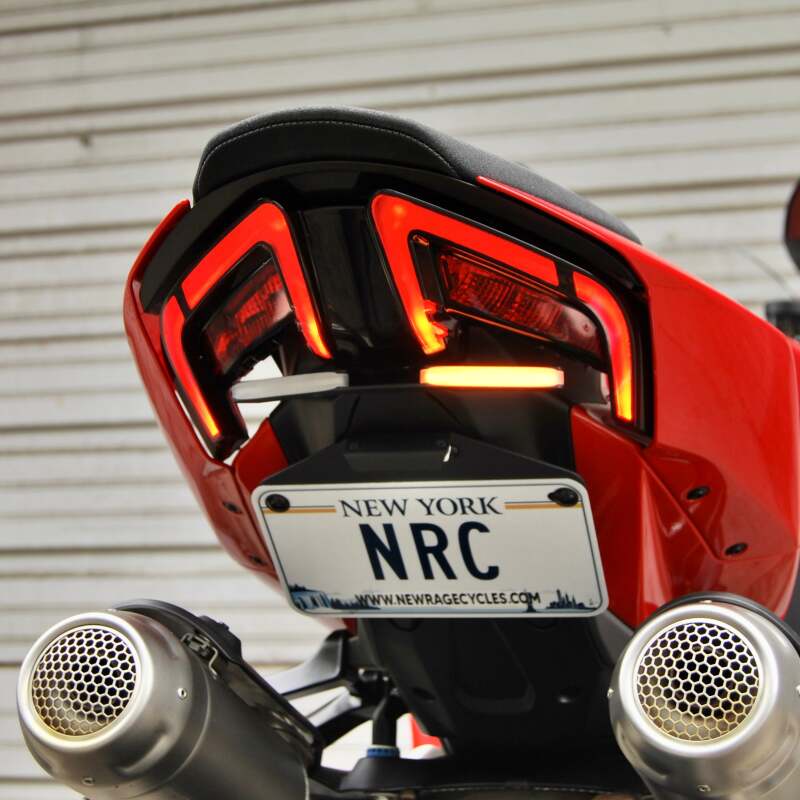 New Rage Cycles 25-26 Ducati V2/V4 Panigale/Streetfighter Fender Eliminator - V2-V4-FE-T-25 - front view