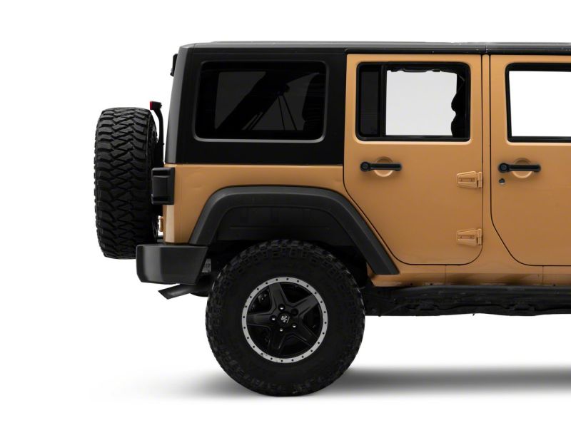 Raxiom 07-18 Jeep Wrangler JK Axial Series Carver LED Tail Lights- Blk Housing (Smoked Lens) - J164241