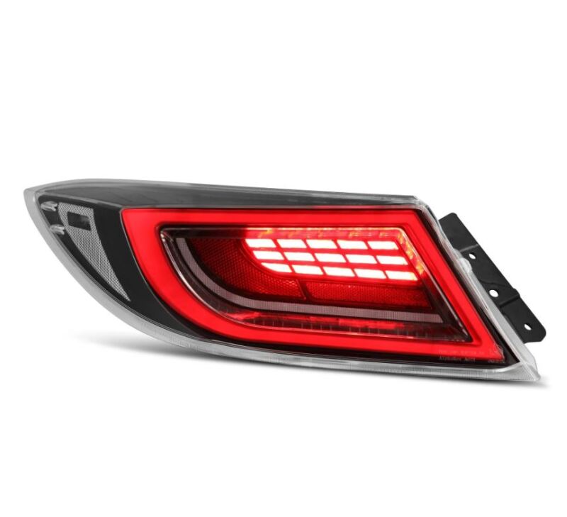 AlphaRex 22-24 Toyota GR86 LUXX LED Taillights Alpha-Black - 675040