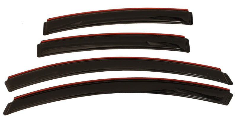 AVS 11-17 Buick Regal Ventvisor In-Channel Front &amp; Rear Window Deflectors 4pc - Smoke - 194275