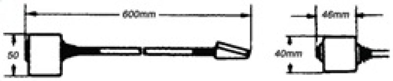 Hella Reading Lamp Black Mg12 2Ab - 004532161