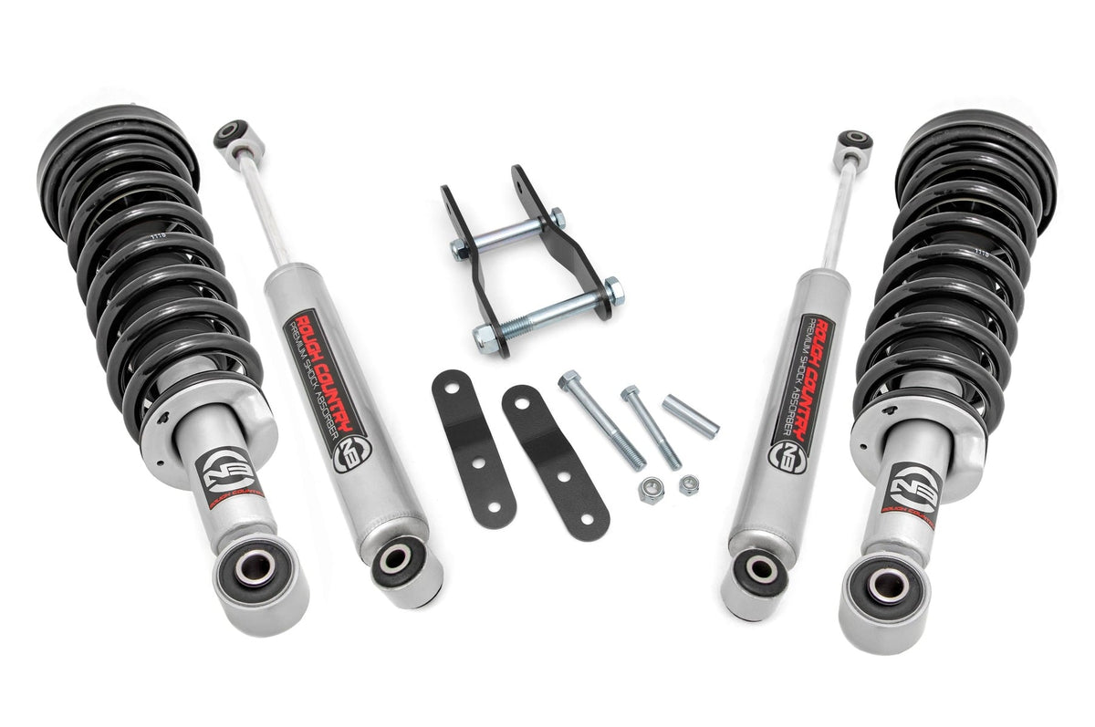 Rough Country - 2.5 Inch Lift Kit - N3 Struts - Toyota Tacoma 2WD/4WD (1995-2004) - 740.23