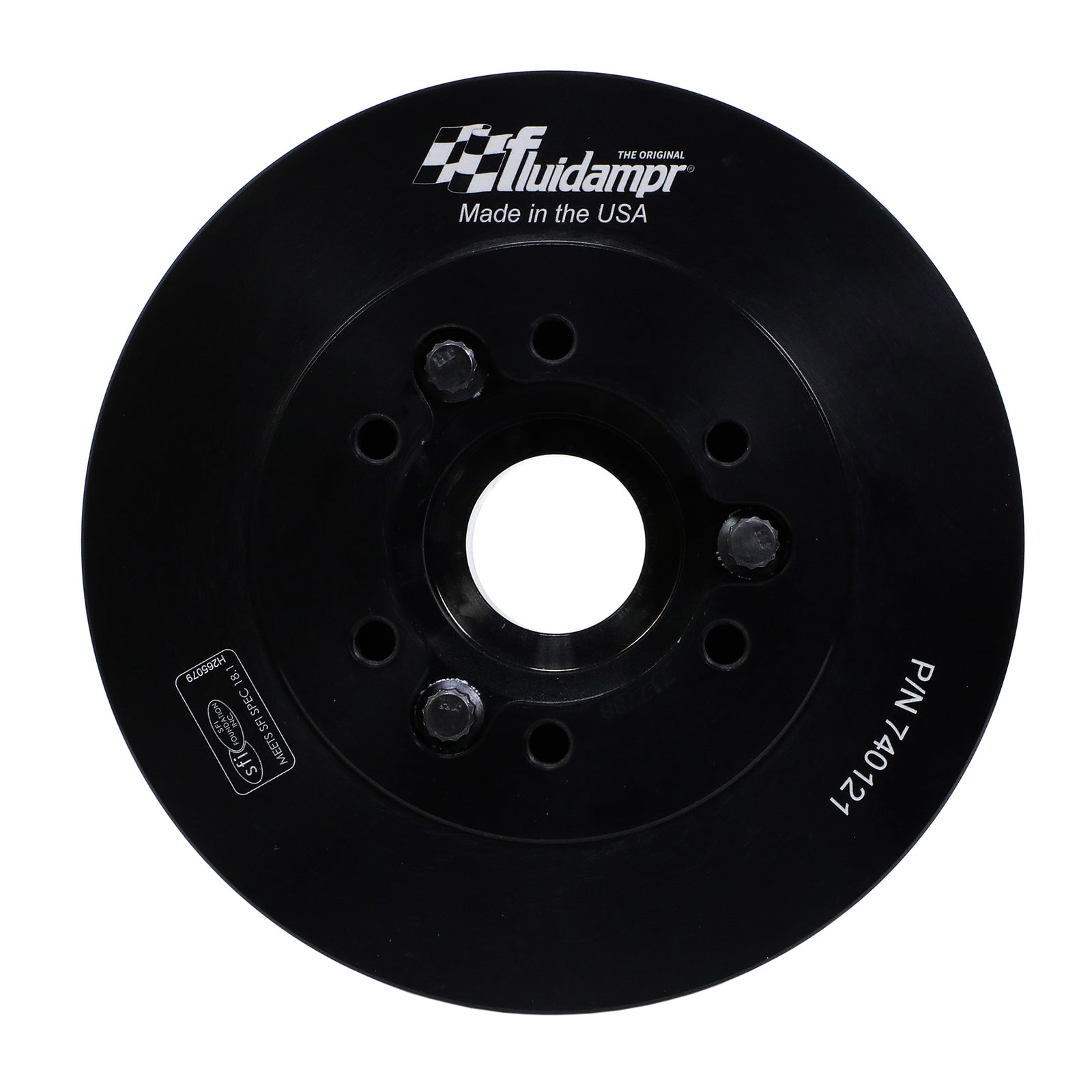 Fluidampr Chevy LS1 / LS6 Corvette Steel Internally Balanced Damper - 740121 for 1997-2013 Chevrolet Corvette - front view