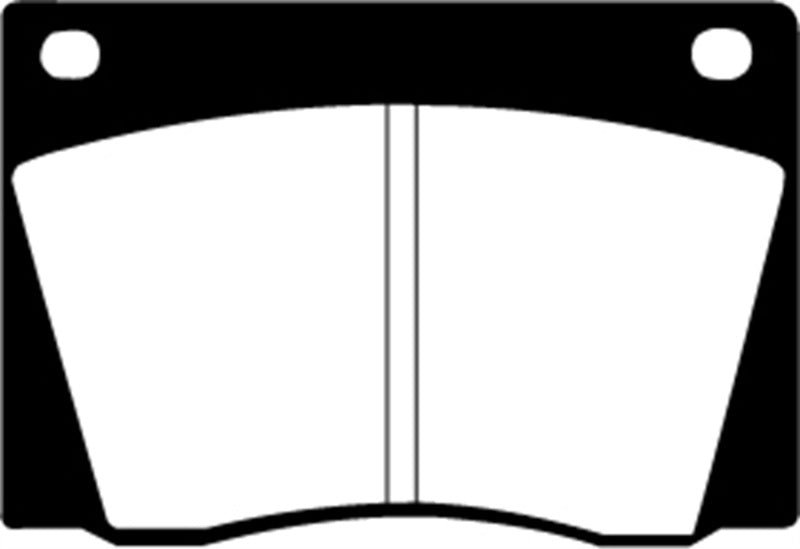 EBC 67-74 Ac 428 7.0 Yellowstuff Front Brake Pads - DP4108R