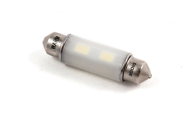 Diode Dynamics 41mm HP6 LED Bulb Warm - White (Single) - DD0354S for 2003-2019 Cadillac CTS - front view