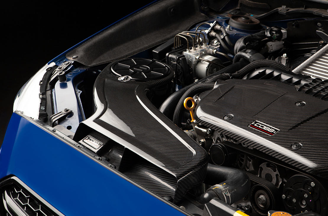 Cobb 15-21 Subaru WRX NexGen Stage 2 Redline Carbon Fiber Power Package - Black - SUB004NG2W-BK-RED