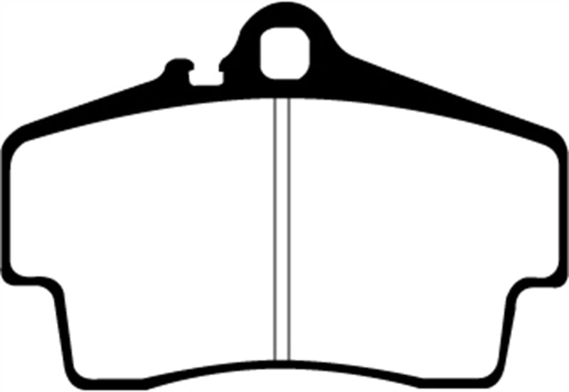 EBC Brakes Greenstuff 2000 Series Sport Pads - DP21208