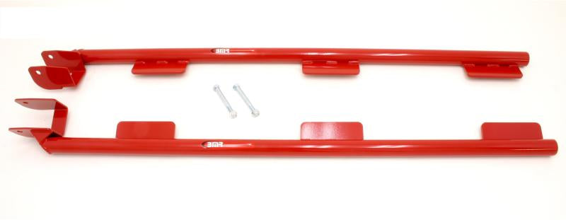 BMR 98-02 4th Gen F-Body Convertible LS1 Weld-On Tubular Subframe Connectors - Red - SFC003R by BMR Suspension