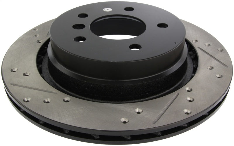 StopTech Slotted &amp; Drilled Sport Brake Rotor - 127.34037R