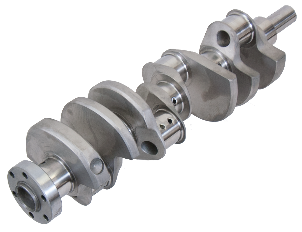 Eagle Ford 302 Forged 4340 Steel Crankshaft 3.4in Stroke w/2.123in Rod Journals - 430234025400 - front view