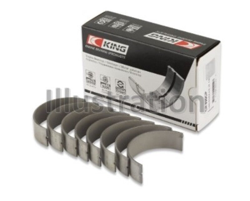 King Honda 2006+ R16A/ R18A (Size 1.0) Coated Connecting Rod Bearing Set - CR4400CP1.0