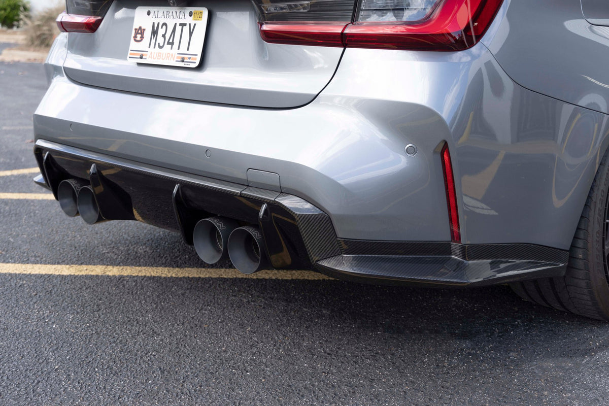 Dinan - Rear Diffuser Surround - 2021-2026 BMW M3/M4 - D980-0049