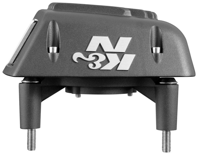 K&amp;N Street Metal Intake System for 08-16 Harley Davidson Touring Models - Shaker Black - RK-3951
