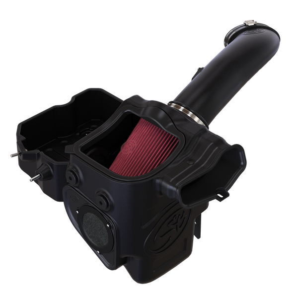 S&B Cold Air Intake for 2017-2019 Ford Powerstroke 6.7L - 75-5085-1 by S&B - front view