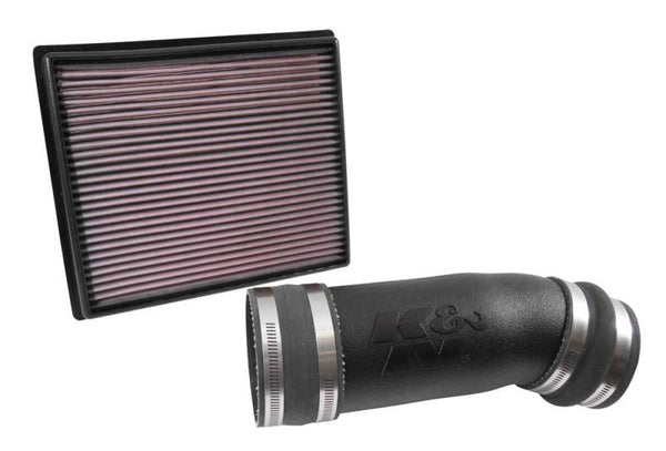 K&N 14-15 Toyota Tundra V8-4.7L/5.7L Performance Air Intake System - 57-9036 for 2014-2021 Toyota Sequoia - front view