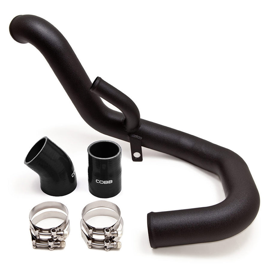 Cobb Mitsubishi Evo X Stealth Black IC Lower Hard Pipe Kit - 752540-BK